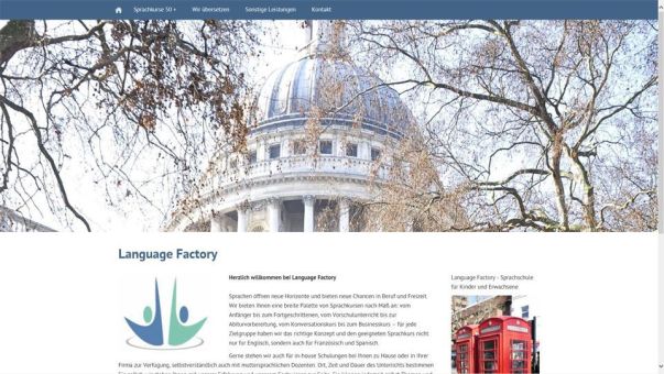 frankencom Webdesign Sprachschule und Sprachkurse